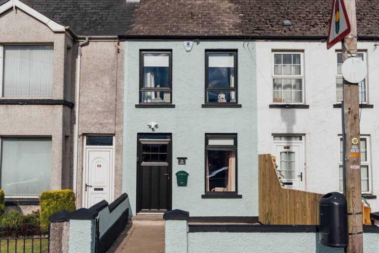 Front Entrance - No. 70 Chapel Street, Cookstown - Rental Property